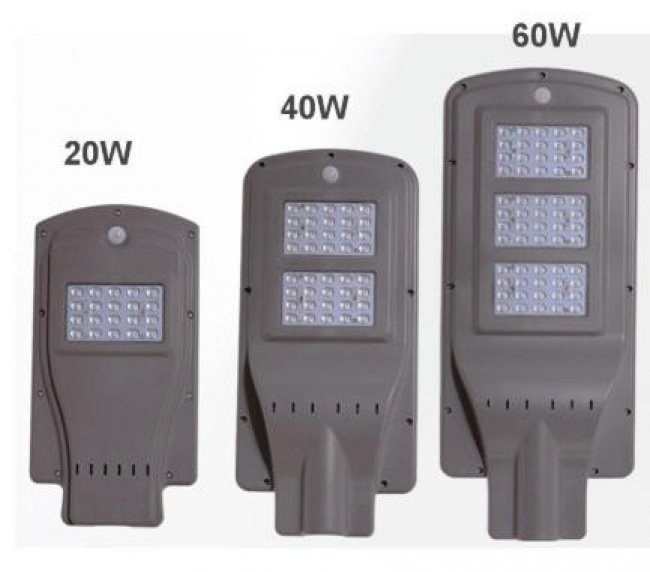 โคมไฟโซล่าเซลส์ ส่องถนน