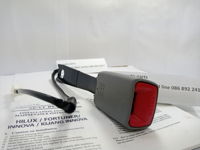 ตัวล็อคเข็มขัดนิรภัย Toyota (อะไหล่แท้)