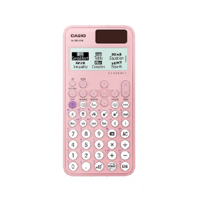 เครื่องคิดเลข Casio FX-991CW PINK ตระกูลคลาสวิส เขียนโปรแกรม ได้ แก้สมการได้ เหมาะสำหรับวิศวกรชั้นสูง