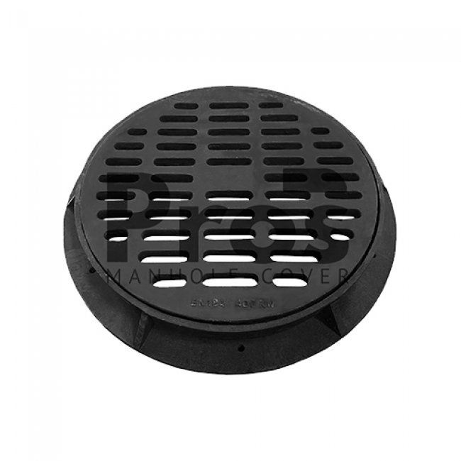 ฝาปิดบ่อพักเหล็กหล่อ ทรงกลม