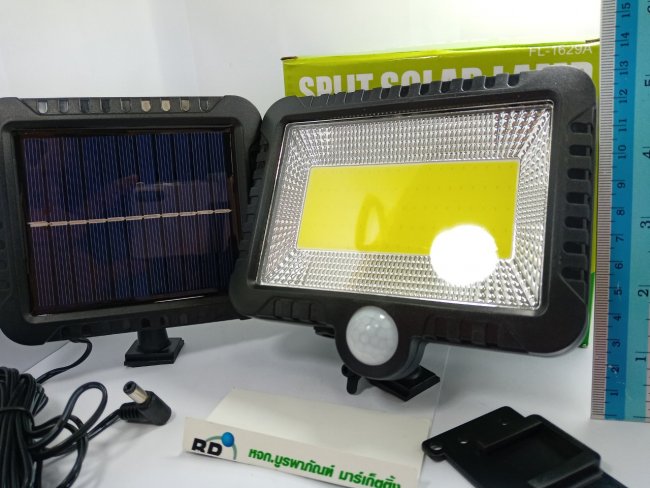 ไฟโซล่า ติดผนัง ความสว่าง 5 วัตต์ ขนาดใหญ่ รุ่น F22 B