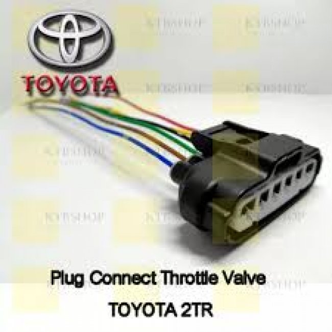 ปลั๊กซ่อมลิ้นปีกผีเสื้อ สำหรับ TOYOTA เครื่องยนต์ 2TR ( VIGO/COMMUTER ) เครื่อง 2.7เบนซิน เข้าสายสำเร็จพร้อมนำไปใช้งาน ปลั๊กซ่อมลิ้นปีกผีเสื้อ สำหรับ TOYOTA เครื่องยนต์ 2TR ( VIGO/COMMUTER ) เครื่อง 2.7เบนซิน เข้าสายสำเร็จพร้อมนำไปใช้งาน